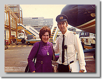 Trevor on the Ramp with his Mum (1970ish)